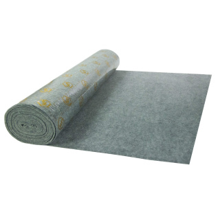 Samolepiaci svetlosivý koberec 2mm 25x100cm