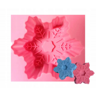 Silikónová forma snehová vločka 3
