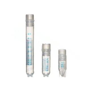 Cryo skúmavky 1,0 ml, sterilné, teplotná odolnosť od -196 °C do 121 °C, balenie 25 ks