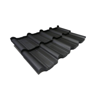 Plechová strešná krytina RETTO 350/35 matná čierna