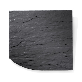 Struktonit Krytina Bridlica 20x20 Pravý GRAFIT