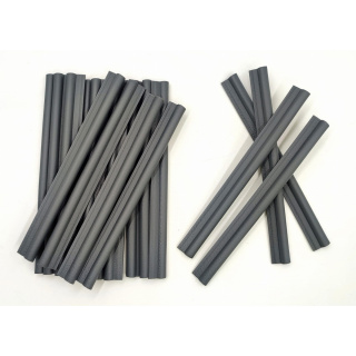 DECOMAT Klipy na tieniacu pasku bal. 20 ks, grafit