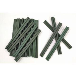 DECOMAT Klipy na tieniacu pasku bal. 20 ks, zelené