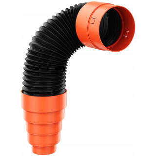 Komínová rúra ventilačná Fi125 60 cm + redukcia