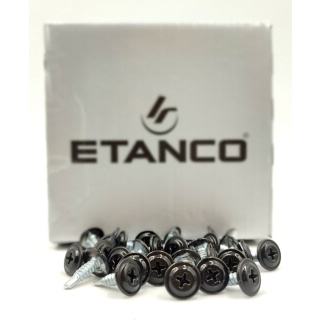 Skrutky farmárske 4,2x16 čierna 9005 Etanco