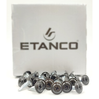 Skrutky farmárske 4,2x16 hnedá 8019 Etanco