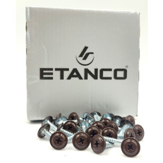 Skrutky farmárske 4,2x16 čokoládovo hnedá 8017 Etanco