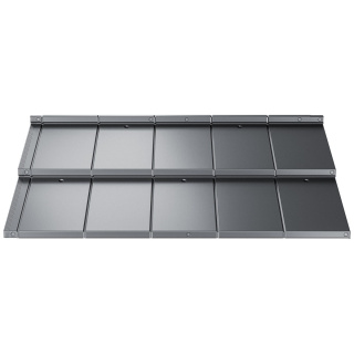 BM Plechová strešná krytina GARDA 350 D-MATT 7016 antracit