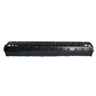 Vetrací hrebeňový pás s kefou WK 62 čierny