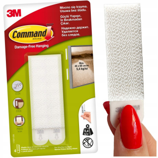 Suché zipsy veľké úzke na zavesenie obrazov 8ks