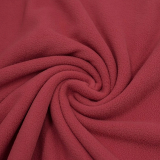 Látka polar malinová mäkká bez vzoru 0,5m