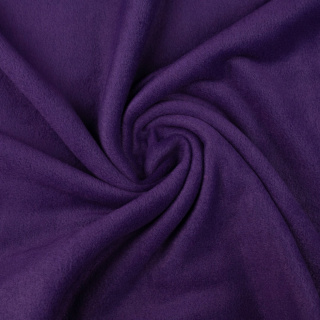 Látka polar tmavá fialová mäkká 0,5m