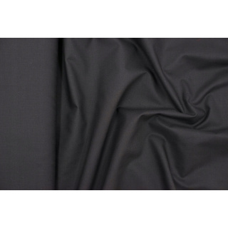 Látka popelín čierna mäkká bavlnená 0,5m