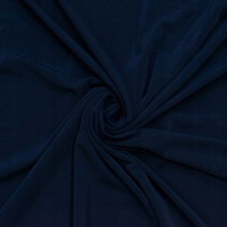 Látka Jersey ITY námornícka modrá pletenina bez vzoru 0,5m