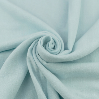 Látka ľan Palermo svetlá mätová ľanová 0,5m