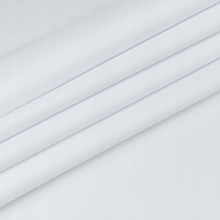 Látka Panama biela na závesy hladká bez vzoru 280cm 0,5m