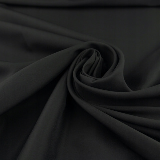 Látka podšívka polyester čierna elastická vysoká kvalita 0,5m