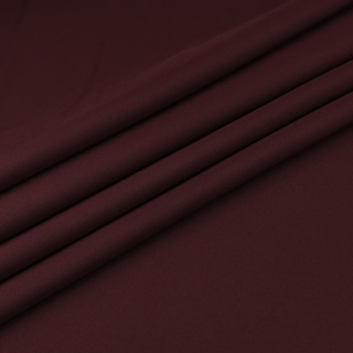 Látka Panama bordová na závesy hladká bez vzoru 280cm 0,5m