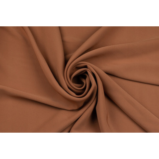 Látka francúzsky krep karamelová elastická 0,5m