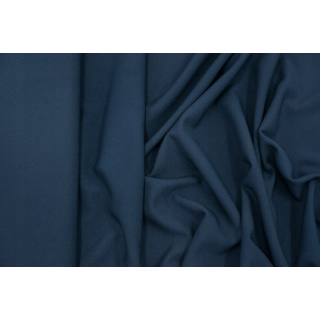 Látka Milano krep námornícka modrá elastická 0,5m