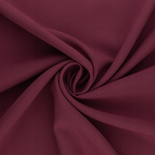 Látka Panama karmínová univerzálna na závesy hladká bez vzoru 0,5m