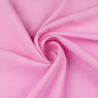 Látka Panama ružová univerzálna na závesy hladká bez vzoru 0,5m