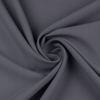 Látka Panama sivá univerzálna na závesy hladká bez vzoru 0,5m