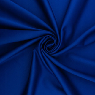 Látka satén Magnus kobaltová hladká 0,5m