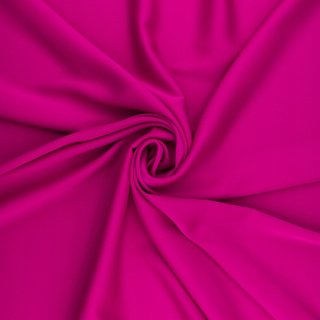 Látka na večerné šaty fuchsiová hladká 0,5m
