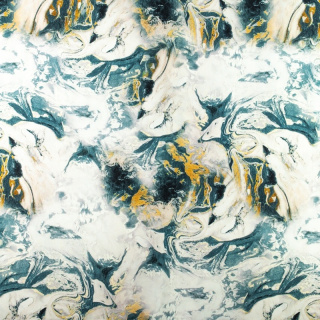 Látka viskózová sivá mramor vzor 100% viskóza 0,5m