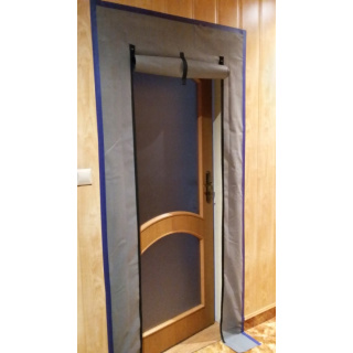 Protiprachová záclona na renováciu, pevná 100 × 230cm