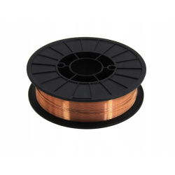 Zvárací drôt MIG SG2 1,0 mm | Cievka 5 kg D200 | Medený elektródový drôt