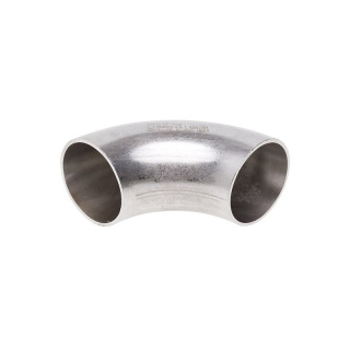 Hamburgské koleno z nehrdzavejúcej ocele Φ38x1,5 mm