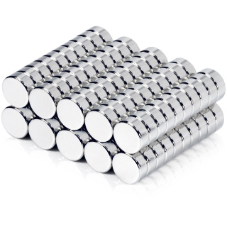 Neodymové magnety valcové 5×2 mm, trieda N45 – 100 ks