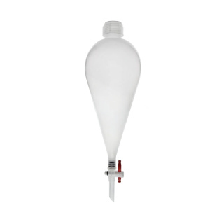 Kužeľový rozdeľovač z PP, 100 ml – priehľadný, autoklávovateľný, laboratórny