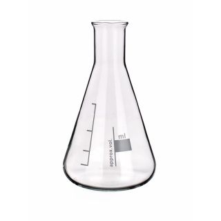 Erlenmeyerova banka 250 ml, úzke hrdlo, borosilikátové sklo - Glassco