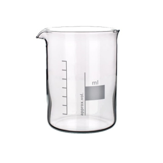 Laboratórna kadička 400 ml nízka, borosilikátové sklo BORO 3.3 - Glassco
