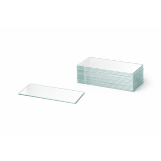 Mikroskopické podložné sklíčka brúsené 76×25 mm, 50 ks – laboratórne sklo pre biologické preparáty