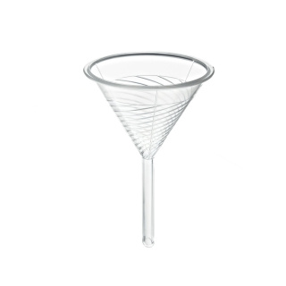Lievik Urbanti z PMP, 80 ml – priehľadný, laboratórny, na filtráciu