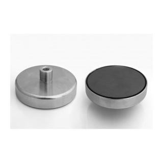 Feritový magnetický úchyt UM 124x26xM14 vnútorný x 50