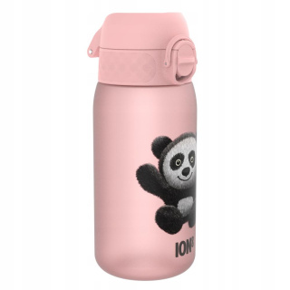 Fľaša na vodu pre deti BPA Free panda ružová 0,4 l