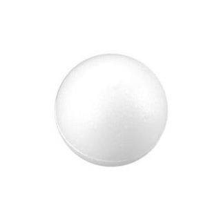 Guľa polystyrénová 3cm biela na dekorácie