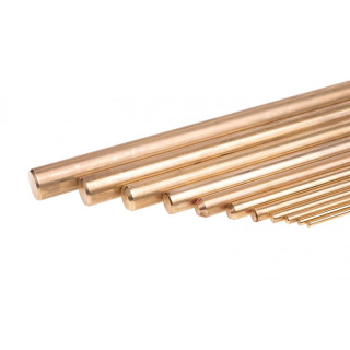 Mosadzná tyč mosadz 1m Φ22mm kovový prút