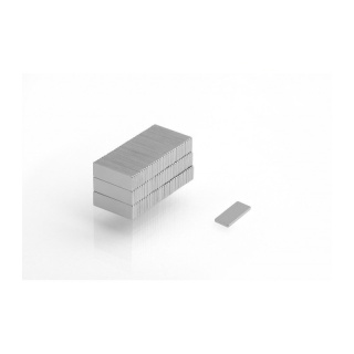 Neodymový magnet 10ks plochý MPL 15x5x1 N38