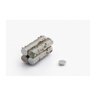 Neodymový magnet s 3M lepidlom MW 12x1 N38