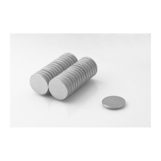 Neodymový magnet valcový MW 20x1,5 N38