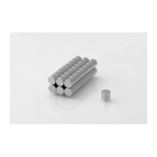 Neodymový magnet 10ks valcový MW 6x5 N38