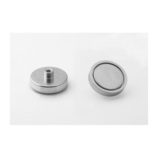 Neodymový magnetický úchyt UM 40x8,5xM6 vnútorný x 15,5