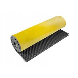 Samolepiaca akustická zvukotesná pena VLNY 30mm 200x100cm nehorľavá