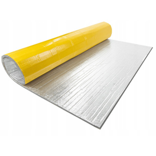 Samolepiaca zvukotesná rohož 10mm 25x50cm tlmiaca pena LT10ALU